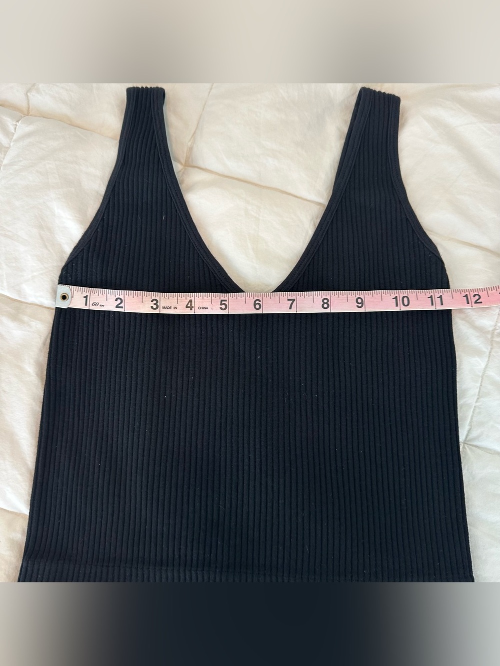Aura Ribbed Tank Top - Picture 5 of 6